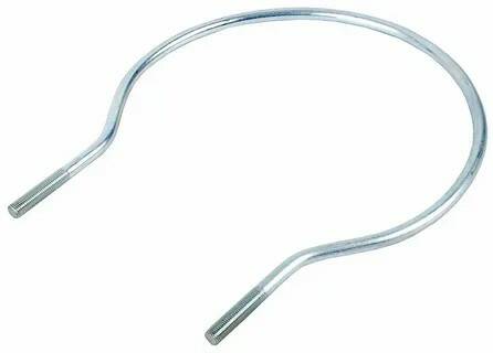 Хомут рессивера боковой (лампочка) прутковый L=740 Аналог (5320-3513085)(Кр3632)