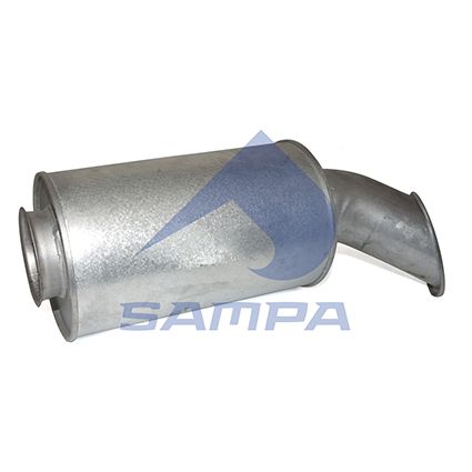 Глушитель малый лев. Volvo FH/FM (031363)(д7148)