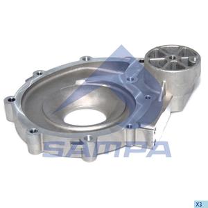 Корпус насоса водяного Scania 4/P/R/T серия DC/DT9 (042420)(Д5969)