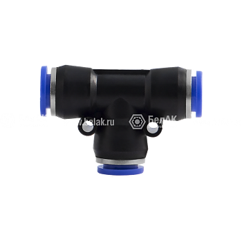 Фитинг Т-образный 12мм пластиковый БелАвтоКомплект (БАК.90312) (П8279)