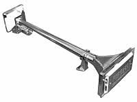 Сигнал пневматический SK-740 B 1-рожковый хром Super Bass 24V (без крепежа) (200063) (Эл6741)