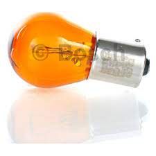 Лампа 24v-21w поворотники, стоп сигналы желтая (1987302703)(Л4315)