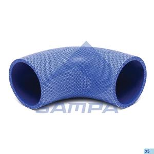 Патрубок радиатора MAN F2000/TG-A нижний (020414)(д8256)