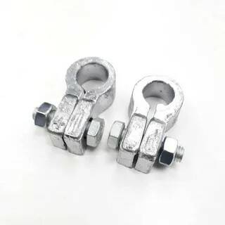 Клемма АКБ латунь (к-т) усиленная с болтом / Аналог (5320-3703001/2)(ЭЛ0372)