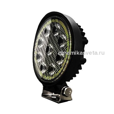 Фара светодиодная 27W 6000K (рассеянный) d110 (WL330003SLB) (опт1404)