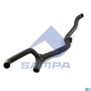 Патрубок отопителя кабины CF85IV, XF105, XF95 (051286) (Д2919)