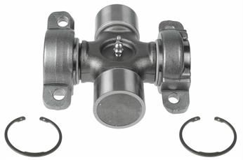 Крестовина 57x164 (стоп. кольца/болты/4,5 град., центр. смазка) Scania T71 (74170154)(П8553)