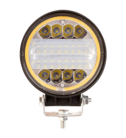 Фара противотуманная с желтым габаритным огнем 4'' 27Вт(20666)(опт7235)