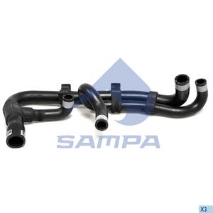 Патрубок системы охлаждения SCANIA (040431) (Д1910)