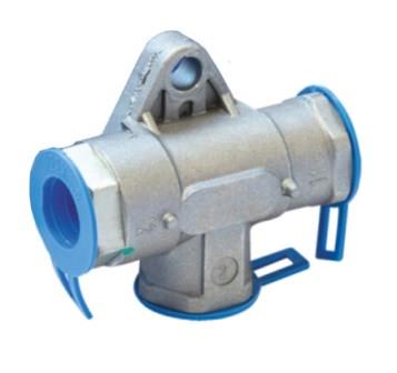 Клапан двухмагистральный 10 б. MB/BPW/Iveco/Scan (35330090130)(Пн8973)