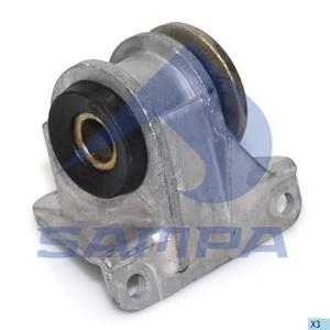 Подушка MAN TGA радиатора правая (020472)(д1975)