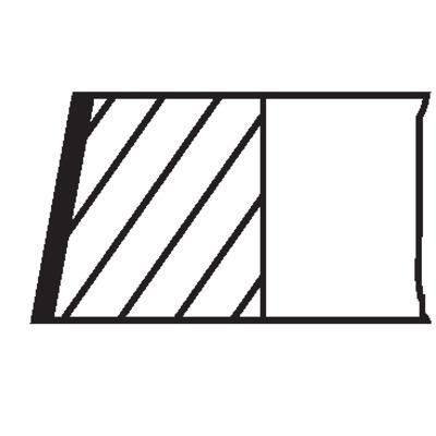 Кольца поршневые MAN (22805N0)(Д0063-)