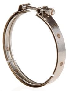 Хомут ленточный V-образный 126 мм / Norma (06154009126)(КД0314)