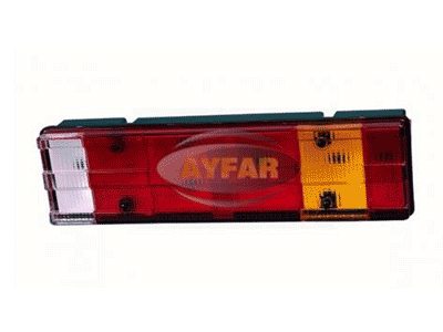 Фонарь задний в сборе рифлен. с подсветкой (TD02-50-007L)(опт0551)