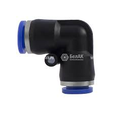 Фитинг угловой 16 мм пластиковый БелАК (БАК.90216)(п9440)