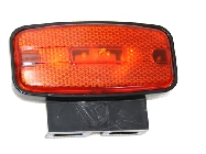 Катафот со светодиодом и креплением желтый (7156)(Опт0215)