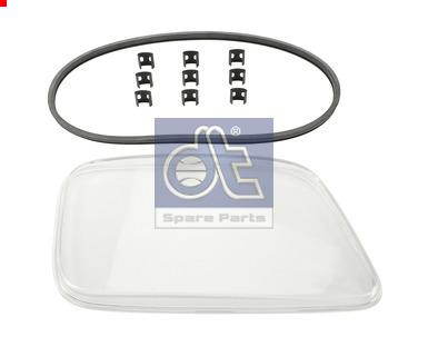 Стекло фары правое Actros/Axor III (464451) (опт3984)