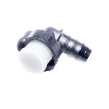 Штуцер быстросъемный топливопровода (уголок, боковой фиксатор) / Аналог (D16-ID12-90 12x15)(ТА5035)