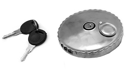 Крышка топливного бака 80 мм с ключом (09602201)(Р0128)