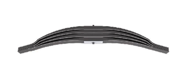 Лист рессоры 1-ый параболическая 5-ти листовая (Scania)(690013923)(П9754)