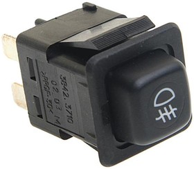 Клавиша ЕВРО задних противотуманных фар (24V) / Авар (3842.3710-02.03М)(ЭЛ0351)