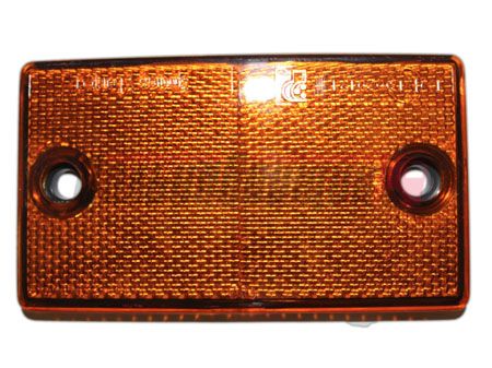 Катафот прямоугольный оранжевый / Руденск (3212.3731)(ЭЛ0340)