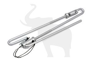 Комплект крепления запасного колеса MEGA (ET120/163) Schmitz (AS310001)  (К9766)