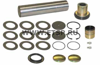 РМК шкворня, Ø 52/53 x 235 mm / F 2000, TGM, TGA/TGS/TGX, к-т на колесо (230128) (П8935)