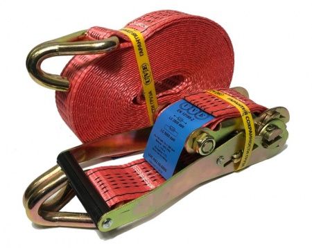 Ремень обтяжки груза 5т  10 м. с натяж. (RS2-50-5000-10)(р4917)