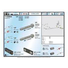 Р/к рессоры передней (зад.конец) Volvo FM(4) (112960) (Р9857)