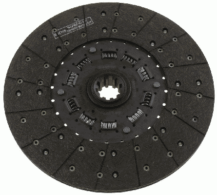 Диск сцепления 350CZ 1 3/4"-10N  4308 / Sachs (35303000)(КС0051)