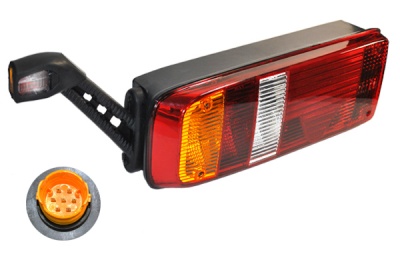 Фонарь на прицеп HELLA Type разъем KRONE + указ. габ.(лев) L(8757) (опт6103)