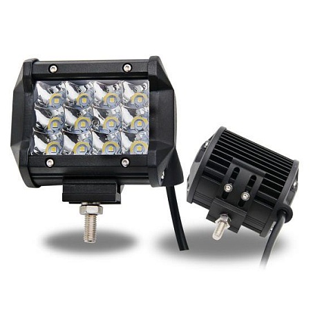 Фара LED FenixPro 12W прямоугольная встаиваемая 12-24V Flood (232) (опт4665)