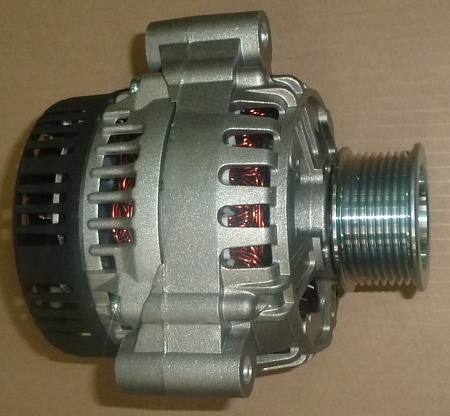 Генератор 54901 28В 110А дв. Евро 3,4 (8-ручьевой шкив) - ELTRA (4542.3771-20)(Эл9991)