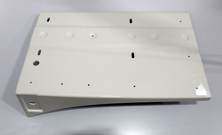 Панель задней части переднего крыла левая (РИАТ) белая (5490-8403023-30)(Кк9745)