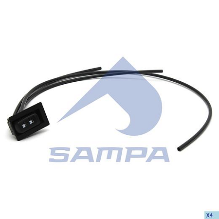 Клапан SCANIA 4 series P,G,R,T воздушный SAMPA (044097) (ПН3340)