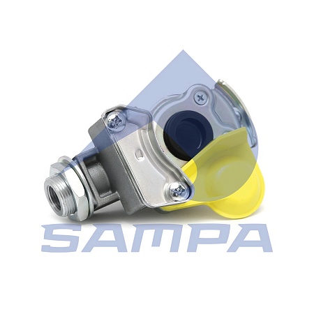 Головка соединительная М16 желтая без клапана с фильтром (09509201) (Пн3552)