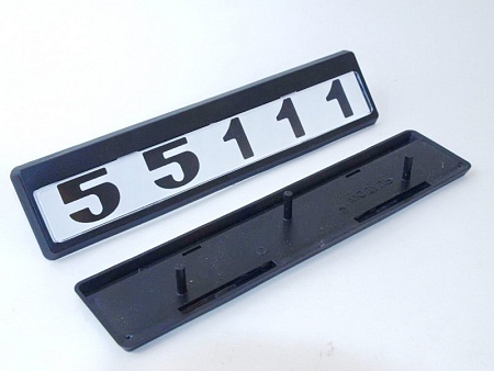 Табличка модификаций 55111 (ЗАВОД) / Аналог (55111-8214404)(КК0068)