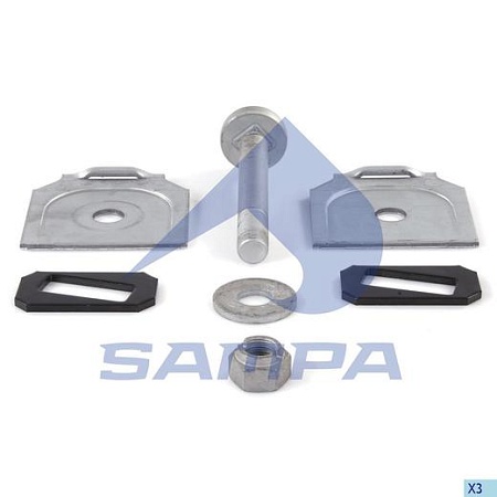 Ремкомплект крепления рессоры BPW Lite M24(070656)(П2363)