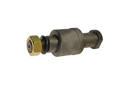 Палец дышла прицепа в сборе 195 мм (палец+гайка+гровер+втулка) / Аналог (8332-2902478)(КП0231)