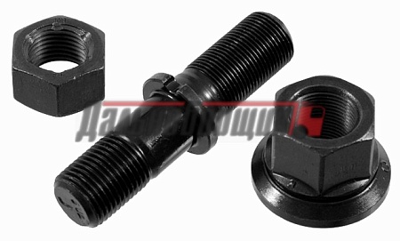 Шпилька колесная BPW с гайками (0980623180)(Пр0240)