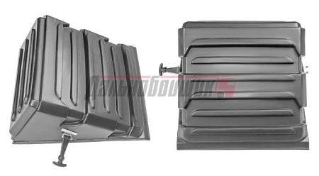 Крышка АКБ пластмассовая н/об./ ТехноКам (ТК-53205)(КК1032)