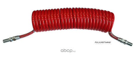 Шланг спиральный штуцер М18x1.5/ штуцер М18x1.5  (красный) (INF10164)(Пн0207-)