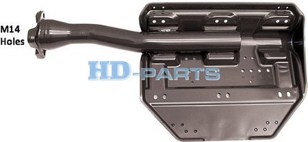 Кронштейн крыла левый  Scania (319430) (К6059)