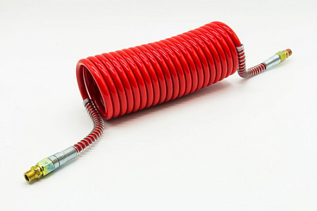Шланг спиральный штуцер М16x1.5/ штуцер М16x1.5  (красный) (37300140010) (Пн2219)