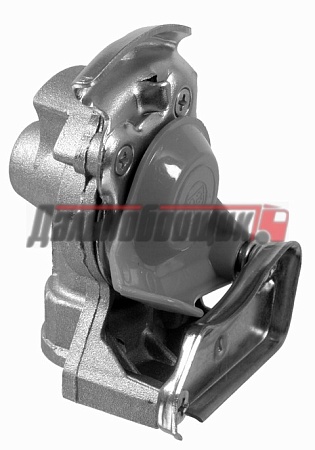 Головка соединительная М22 красная с клапаном (6001405)(Пн0255)