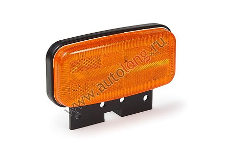 Указатель габарита (Маркерный) с кронштейном (желтый) (20067) (опт6600)