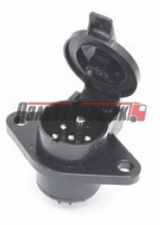 Евроразъем электрический (розетка) пластик (611500/WSK11011P)(Эл0109)