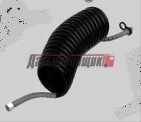 Шланг спиральный штуцер М16x1.5/ штуцер М16x1.5  (красный) (4527110560)(Пн0127-)