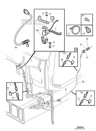 Комплект монтажный Volvo ()(Д3318)